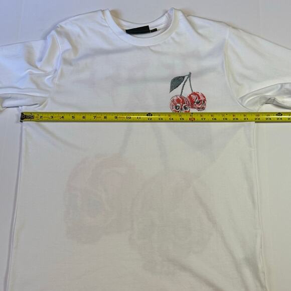 Rebel Vengeance Men's Skull Shirt sz: LARGE EXCELLENT CONDITION - Picture 6 of 8